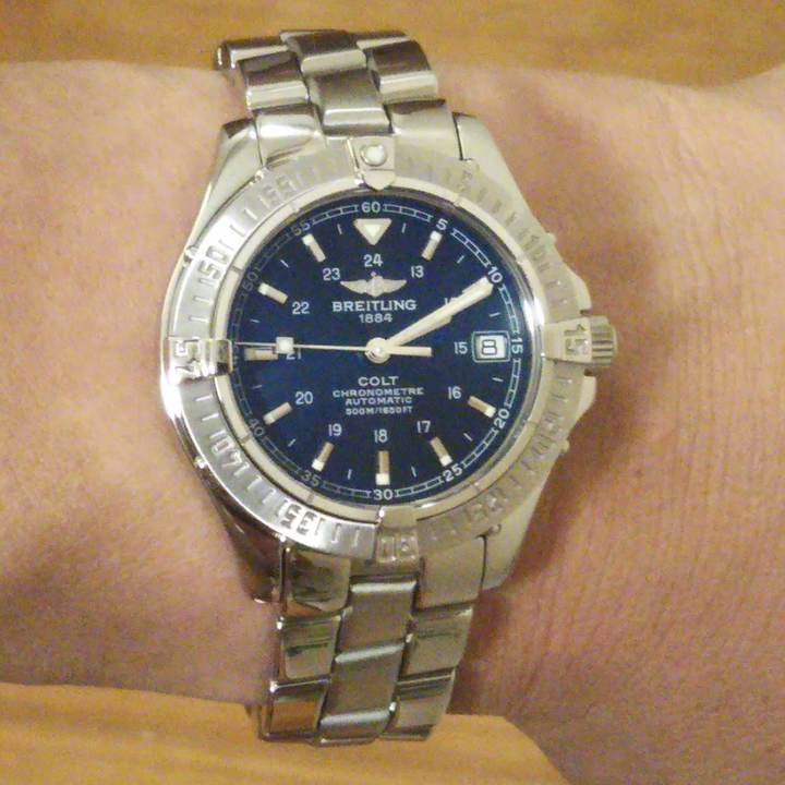 ポンタん兄さんのブライトリング コルト A17350