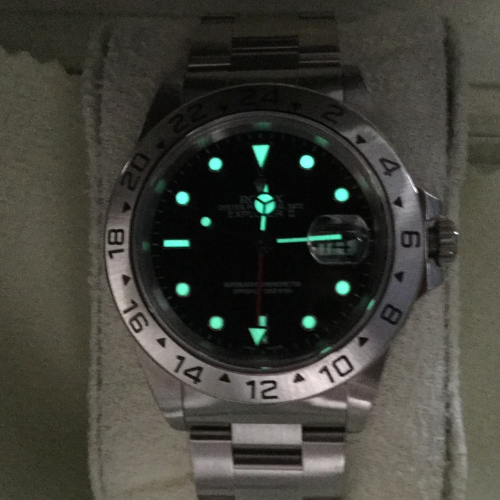 バックドロップさんのロレックス エクスプローラー2 16570