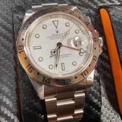 めるもこ星人さんのロレックス エクスプローラー2 16570