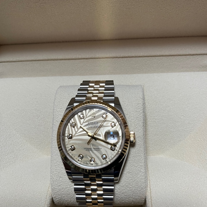 万次郎さんのロレックス デイトジャスト 