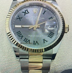 万次郎さんのロレックス デイトジャスト 