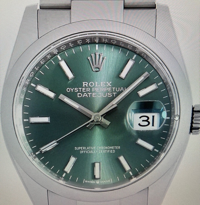 万次郎さんのロレックス デイトジャスト 126200