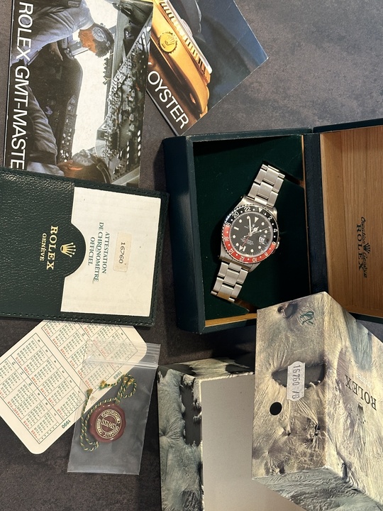 草薙直哉さんのロレックス GMTマスター2 16760 投稿日：2024年03月26日