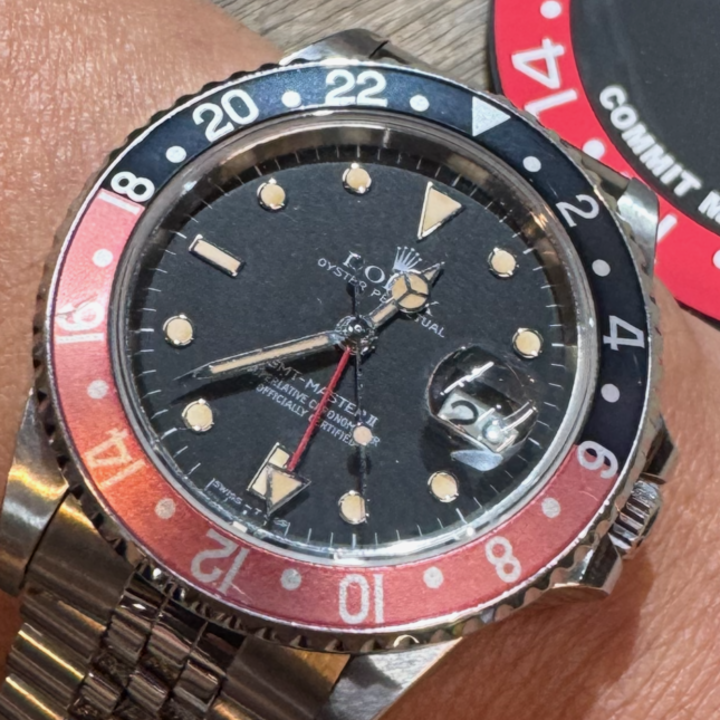 万次郎さんのロレックス GMTマスター2 16760