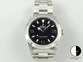 ロレックス エクスプローラーⅠ Ref.14270黒文字盤 E番 箱あり