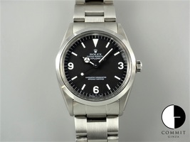 ロレックス エクスプローラーⅠ Ref.1016 R番ブラック文字盤 箱あり