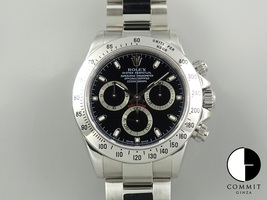 ロレックス デイトナ Ref.116520 F番ブラック文字盤 保証書あり 箱あり