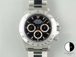 ロレックス デイトナ エルプリメロ Ref.16520 P番黒文字盤 保証書あり 箱あり