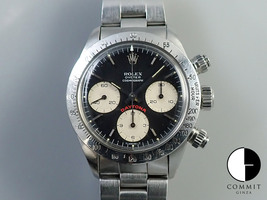 ロレックス デイトナ Ref.6265 55番ブラック文字盤