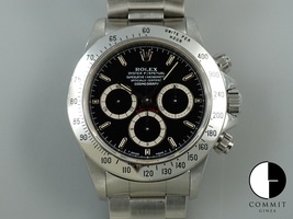 ロレックス (ROLEX) デイトナ エルプリメロ Ref.16520 X番 ブラック文字盤 保証書あり 箱あり ランク【B】 16520