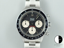 ロレックス (ROLEX) デイトナ Ref.6265 94番 ブラック文字盤 保証書あり 箱あり ランク【B】 6265