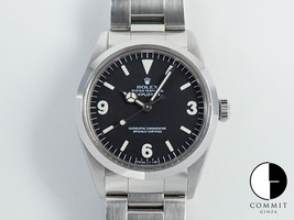 ロレックス (ROLEX) エクスプローラーⅠ Ref.1016 L番 ブラック文字盤 ランク【B】 1016