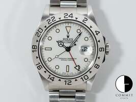 ロレックス エクスプローラーII Ref.16570 SS ホワイト文字盤 16570