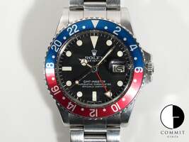 ロレックス GMTマスター Ref.1675 SS ブラック文字盤 1675