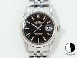 ロレックス デイトジャスト Ref.1601 SS/WG ブラウンミラー文字盤 中古 on4wjter 1601