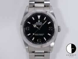 ロレックス エクスプローラーⅠ Ref.14270 SS ブラック文字盤 中古 cjt5spw3 14270