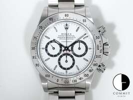 ロレックス デイトナ エルプリメロ Ref.16520 ステンレススチール ホワイト文字盤 中古 3fhzrwiq 16520