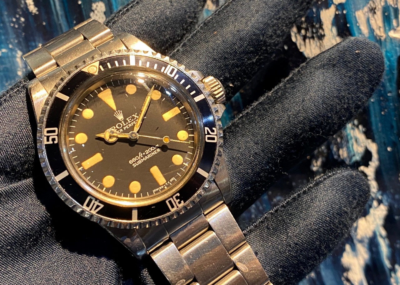 綺麗なダイヤルとトリチウムの焼けが魅力！！ロレックス