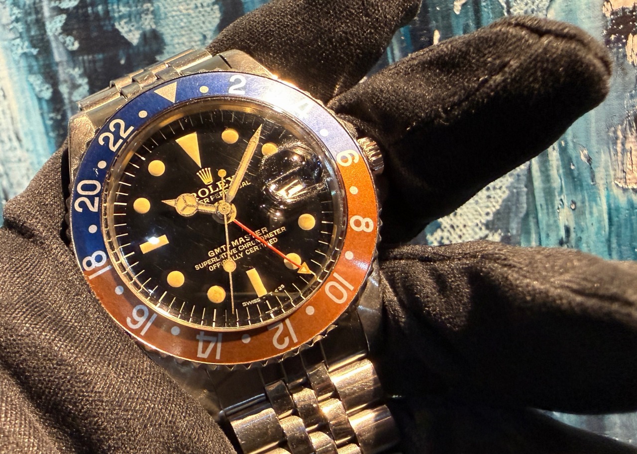 Tally-Ho Gold Trim 青裏、赤裏 2デックセット コレクターズアイテム！希少GILTダイヤル！ダブルSWISS！GMTマスター