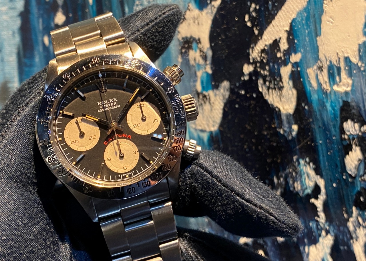 黒文字 ビッグレッド入荷！大人気 手巻きデイトナ 6265 79年のご