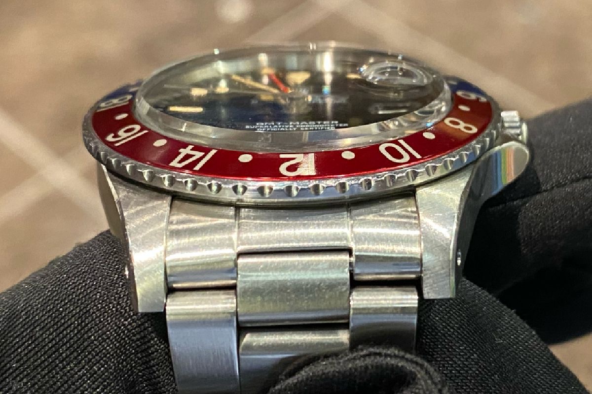魅力満載！セミヴィンテージ！GMTマスター 16750 フチ有ダイヤル 83年