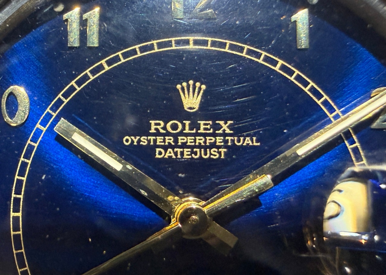 希少ブルーダイヤル！ステラボイラーゲージ！！デイトジャスト 16013