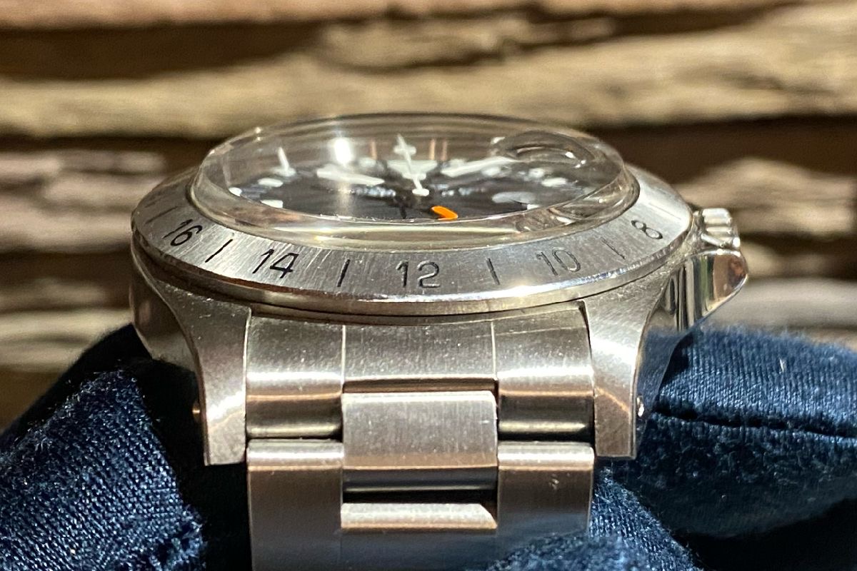 専売品2 ロレックス エクスプローラーII Ref.1655 ブラックダイヤル