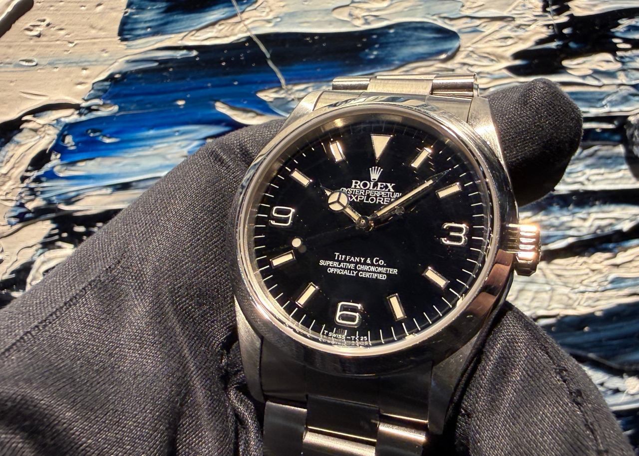 希少！ティファニー ダブルネーム エクスプローラーI 14270 N3番