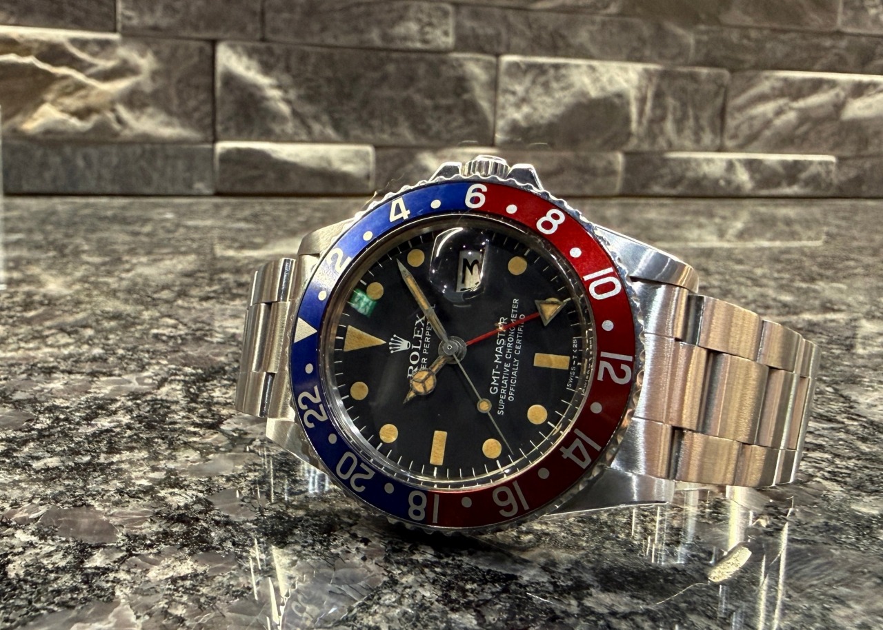 絶妙褪色インサートが魅力！ヴィンテージGMTマスター 1675 MK1 オール