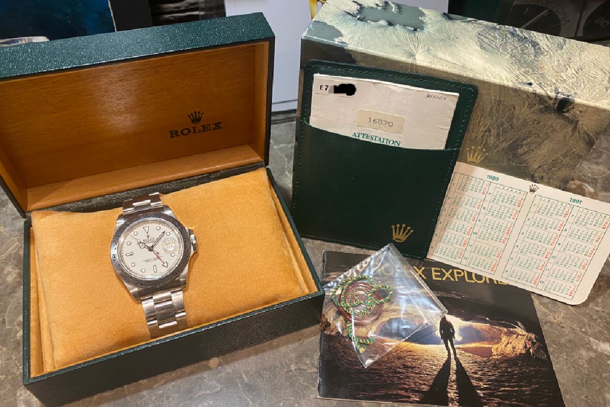 16570 エクスプローラー2 ロレックス