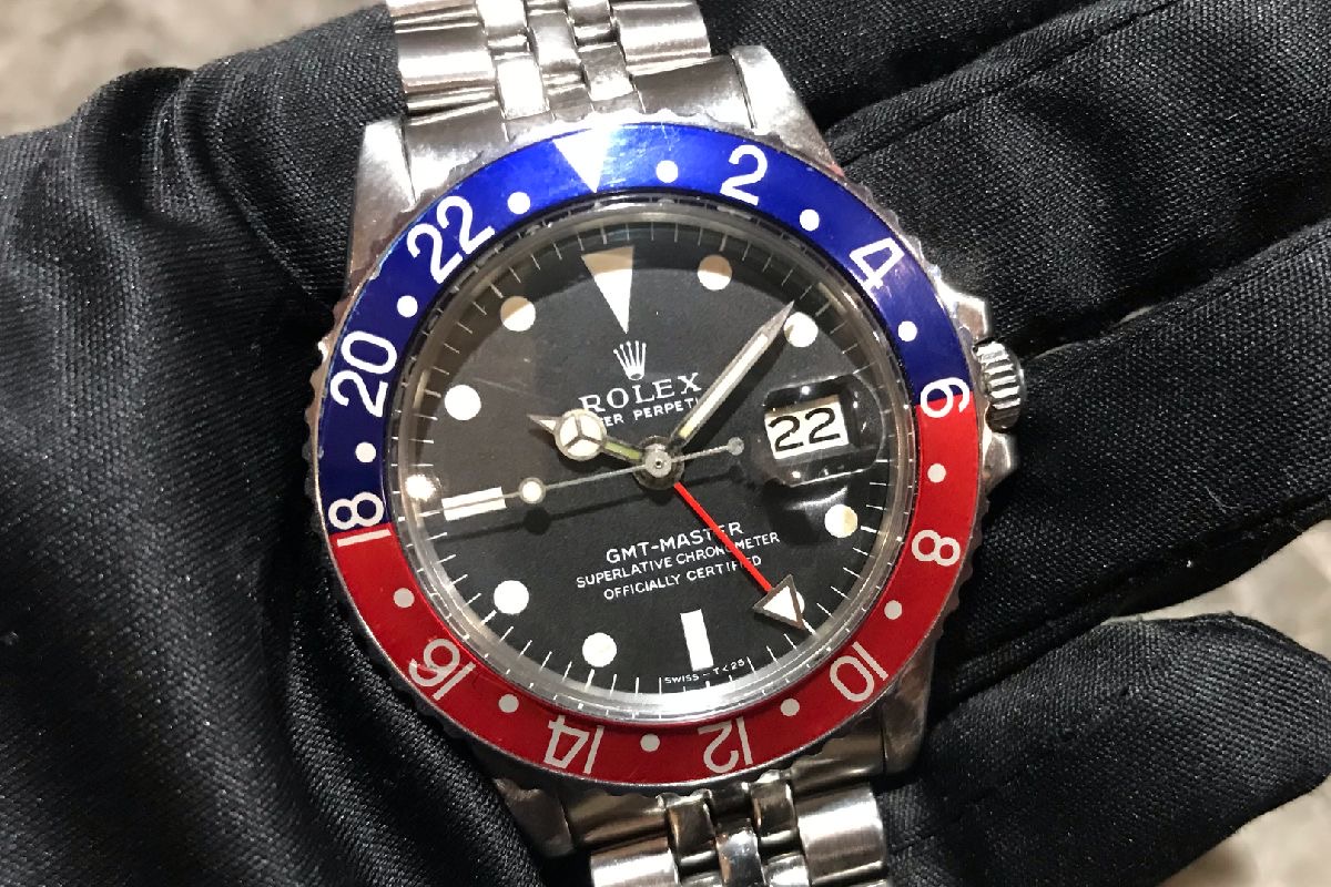 ＲＯＬＥＸ　ＧＭＴ１６７５　ロングＥ　ダイアル